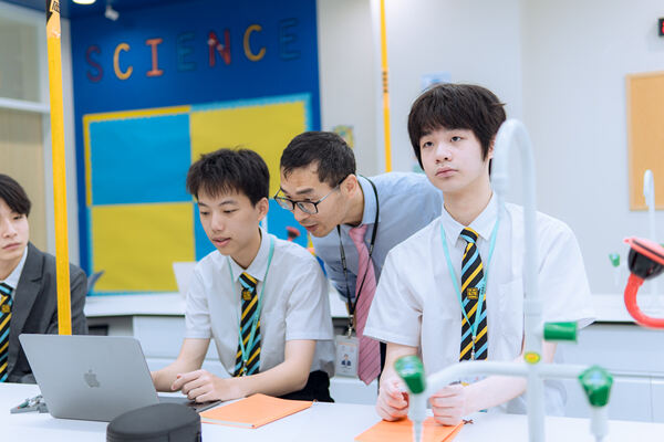 开学第一天,南通惠立学校